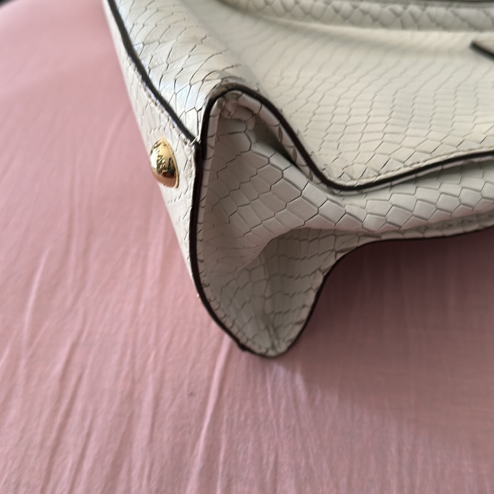 Michael Kors Hamilton White Python Bag - image 8